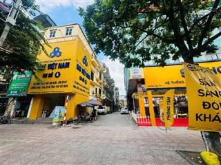 Bán nhà mặt phố ngô gia tự dt 85m2, lô góc 3 mặt thoáng, vỉa hè thênh thang vị trí kinh doanh đẹp