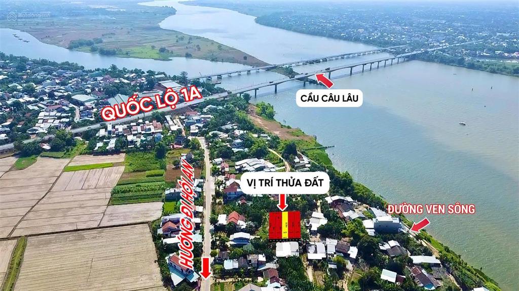Còn 1 lô đất duy nhất đường hoàng sa, duy phước, giá tốt 7xx, 187 m2, view đẹp, đường thông ra sông