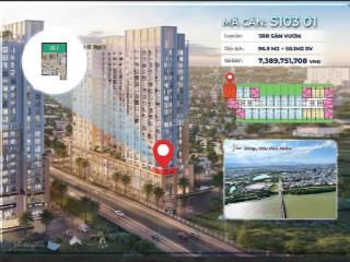 Căn hộ cao cấp  căn góc sân vườn 3pn  giá chưa tới 39 tr/1m2  rẻ hơn hoxh