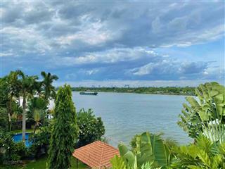 Quỹ căn biệt thự cho thuê có view đẹp nhất tại thảo điền, khu compound nhìn trực tiếp sông sài gòn
