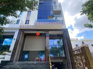 Cho thuê tòa nhà 7 tầng 10x24m, mặt tiền trần quý kiên, view sông, quận 2