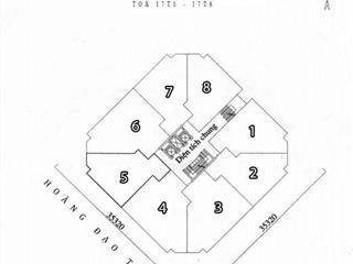 Bán gấp căn hộ 152m² 17t1  3pn, nội thất mới, pháp lý rõ ràng