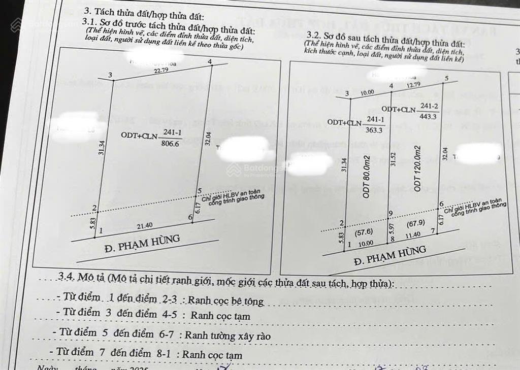 Bán đất đường phạm hùng, tp sóc trăng