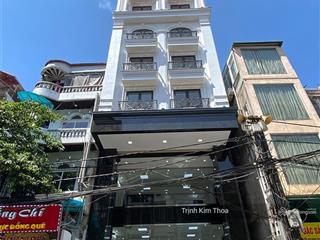 Cho thuê nhà 6 tầng thang máy mặt phố quang trung, hđ. giá 40tr/tháng có tl