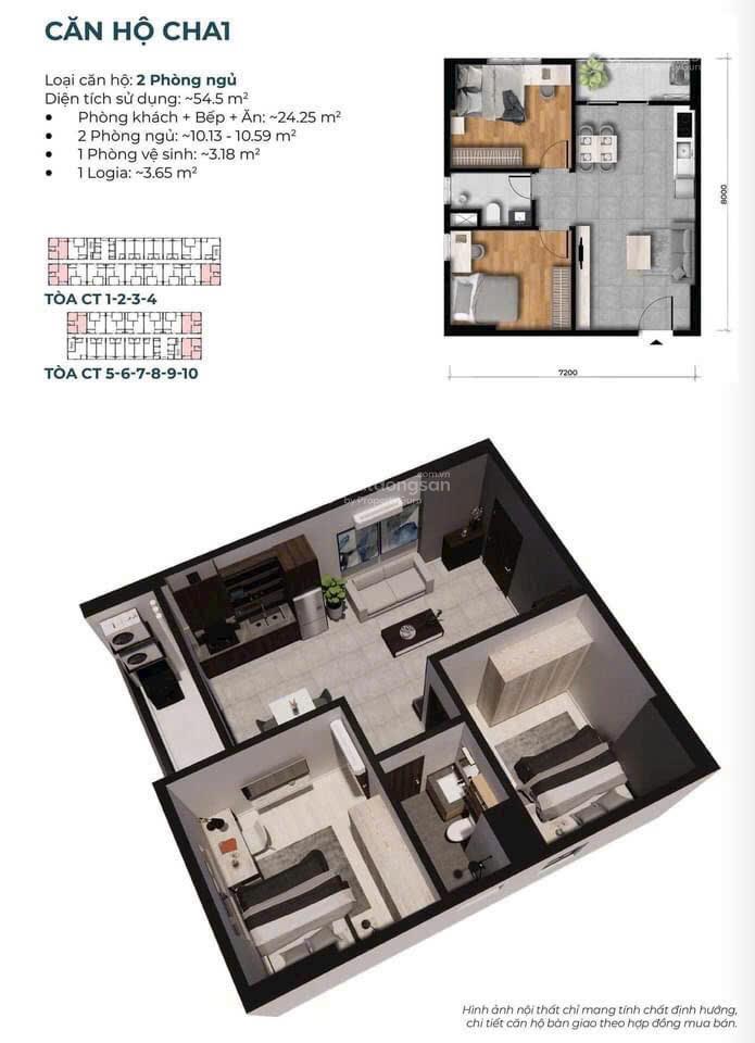 Đăng ký hồ sơ mua nhà ở xã hội evergreen tràng duệ tiện ích 54m2, 2 pn