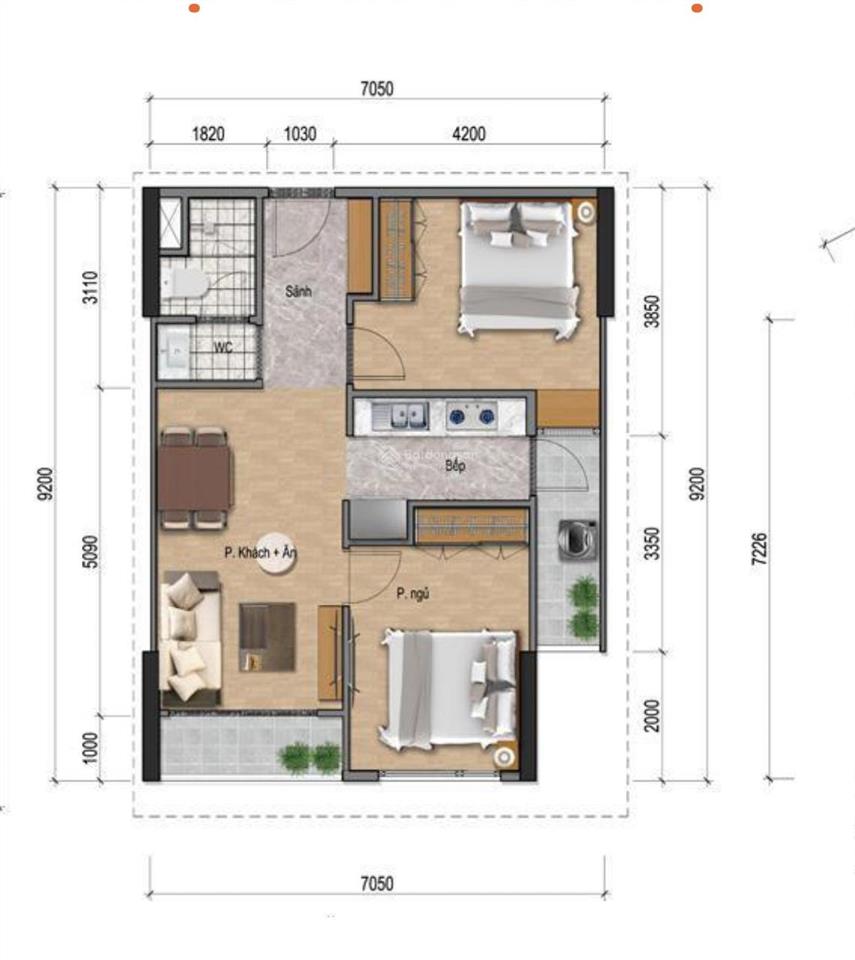 Đăng ký hồ sơ mua nhà ở xã hội pg aura ngay gần aeon mall tiện ích 58m2, 2 pn