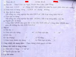 Lộc ngãi đất thổ cư đẹp, mặt tiền rộng gần chợ, trường, nhà thờ