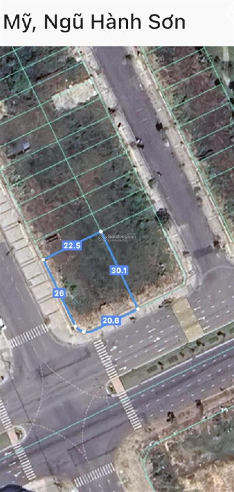 Bán lô góc 2 mặt tiền,nguyễn khắc viện  minh mạng, diện tích khủng 670 m2 ngũ hành sơn  đà nẵng.