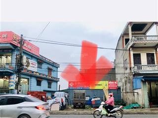 Đất 2 mặt tiền s=123m2  mặt tiền 12m  đường 36m  đối diện cổng chợ đường  trực ninh  nam định