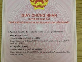 Cầu giấy . siêu phẩm 353 cầu giấy, 7,5 tỷ, 26 m2, giá