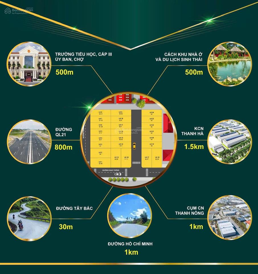 Đất nền ven hà nội, đẹp nhất ba hàng đồi