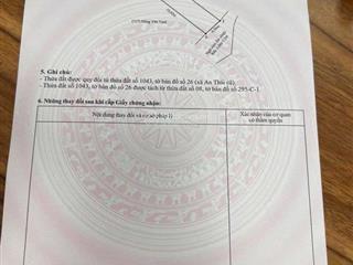 Đất đẹp an hưng (an thái cũ) an dương hp 67,5m (ngang ~4,5m, sâu ~15m)