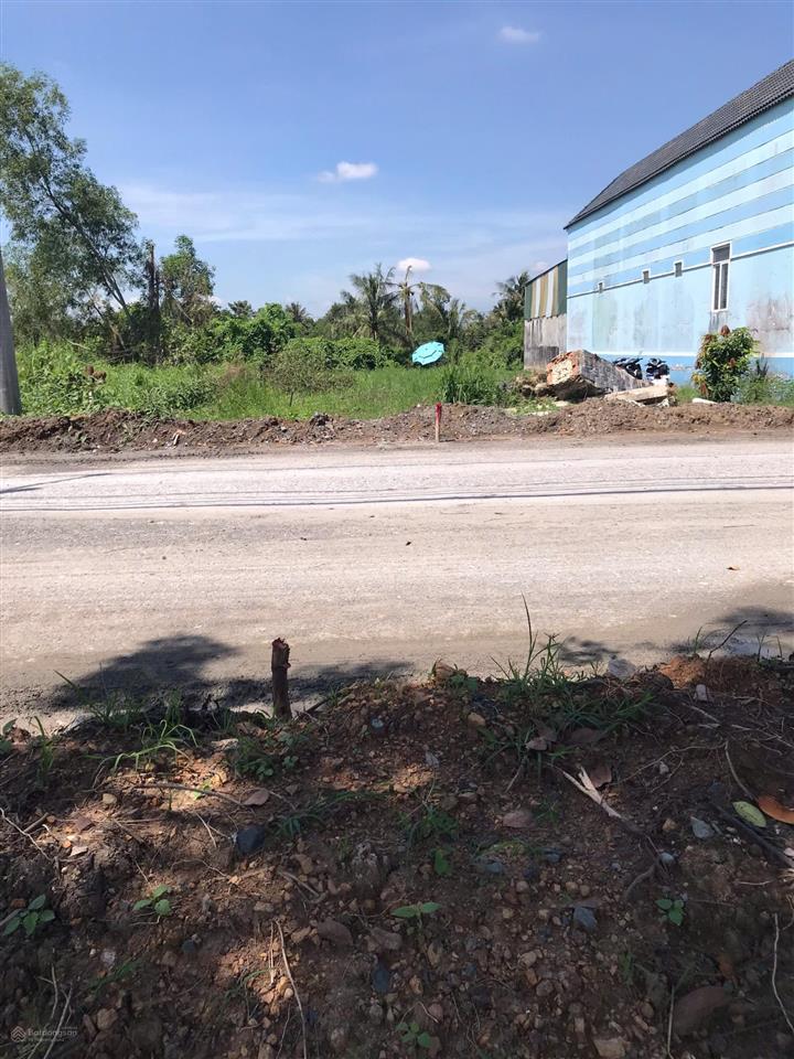 Bán đất thổ cư mặt tiền đường (15x38) đường bà tỵ, tân nhựt, bình chánh, 13,9 tỷ, 568,3 m2.