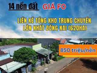 Bán nền thổ cư xã đồi 61, đường 7m, liền kề tổng kho 620ha, chỉ 8xx triệu