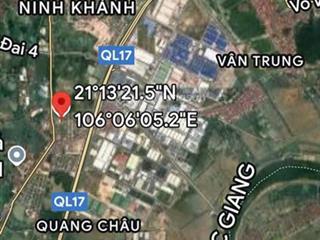 Bán đất nền 100m2 tại quang châu, việt yên, bắc giang, giá cực chất 2,95 tỷ