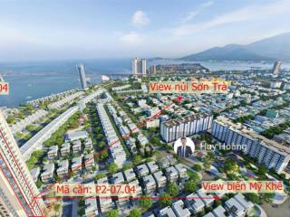 Cơ hội vàng căn hộ 2pn tầng 28  view trực diện núi sơn trà & biển mỹ khê  sẵn sàng trao tay