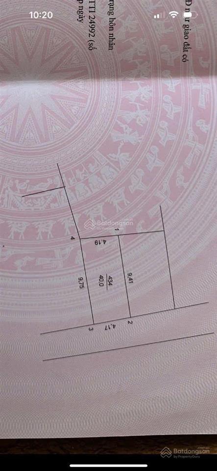 Bán đất nhị khê vị trí đẹp, giá tốt lô đất mặt tiền siêu đẹp, diện tích 40m2