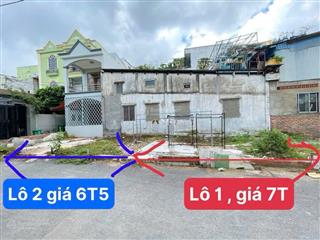 2 lô đất đẹp đường xe hơi đều nở hậu tài lộc. ngay đường dân chủ vip ở thủ đức. chỉ 13.5 tỉ