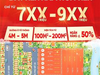 Bán nhanh lô đất ở đại hiệp đường 7m giá chỉ từ 7xxtr/ lô