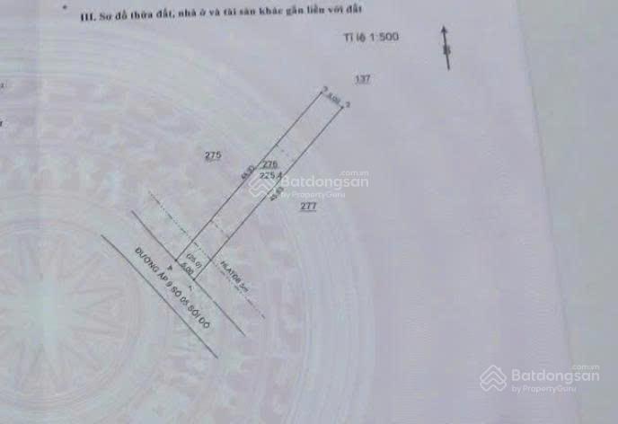 Đất an linh phú giáo, dt 255m2 có 100m2 tc, giá chỉ 490tr