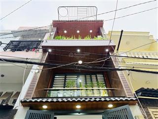 Nhà 4 tầng đường số 3,phường 9,quận gò vấp, dt 42m2(3.5mx12m)full nội thất hẻm ô tô