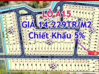 Lô góc a15  hàng hiếm khu dân cư tân hội, khánh hòa