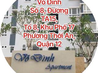 Căn hộ 2pn sổ riêng diện tích lớn,ngăn 3pn thoải mái