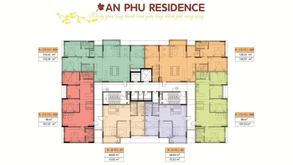 Bán căn hộ tại chung cư an phú residence, 3,2 tỷ, 130m2, view đẹp, khai quang, vĩnh yên, vĩnh phúc