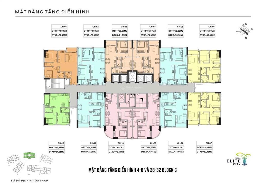 Chỉ từ 400 triệu ký ngay hđmb căn hộ tecco elite ngay tại trung tâm tp. thái nguyên 21tr/m2