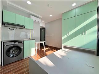 Khai trương studio full nội thất bancol gần công viên làng hoa