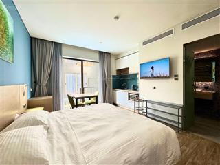 Căn hộ 1 phòng ngủ chuẩn khách sạn sun avenue, đường mai chí thọ, nội thất đầy đủ, ban công thoáng