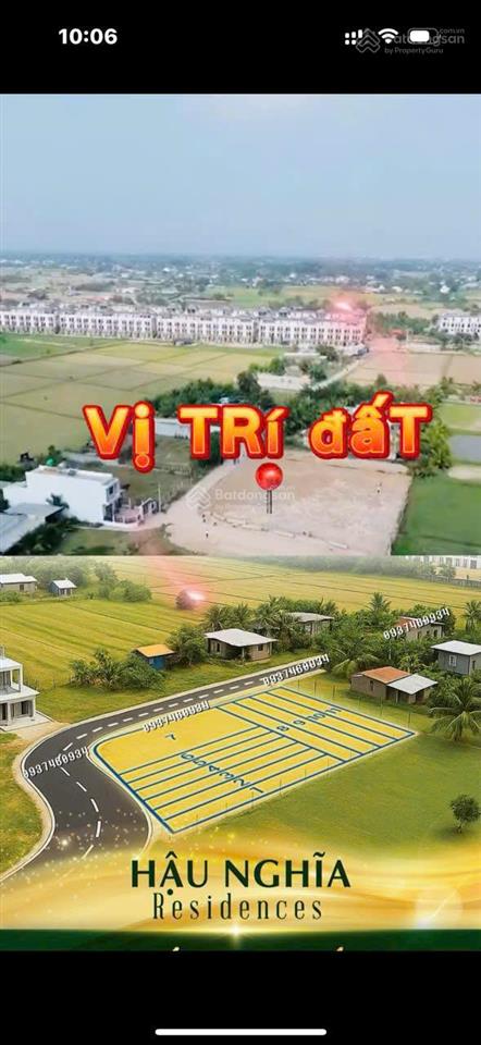 Cần bán gấp đất ngay thị trấn hậu nghĩa cách vinhomes 300m
