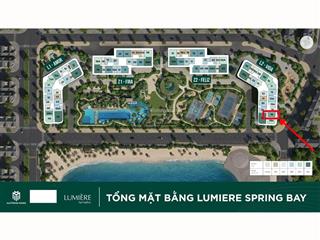 Bắt đáy căn 1n1wc rẻ nhất lumiere spring bay chỉ 3tỷ ở tầng trục đẹp nhất  0964 389 ***