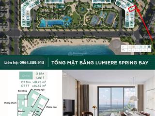 Chạm đáy 2n2wc rẻ nhất lumiere spring bay chỉ 4,2tỷ rẻ hơn cả trinity square  0964 389 ***
