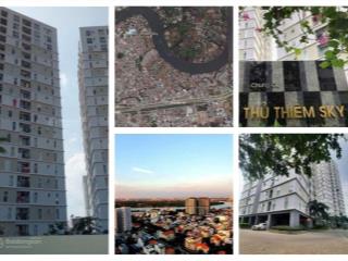 Chính chủ cho thuê căn hộ 2 pn 2wc dt 57 m2  full nội thất  chung cư thủ thiêm sky