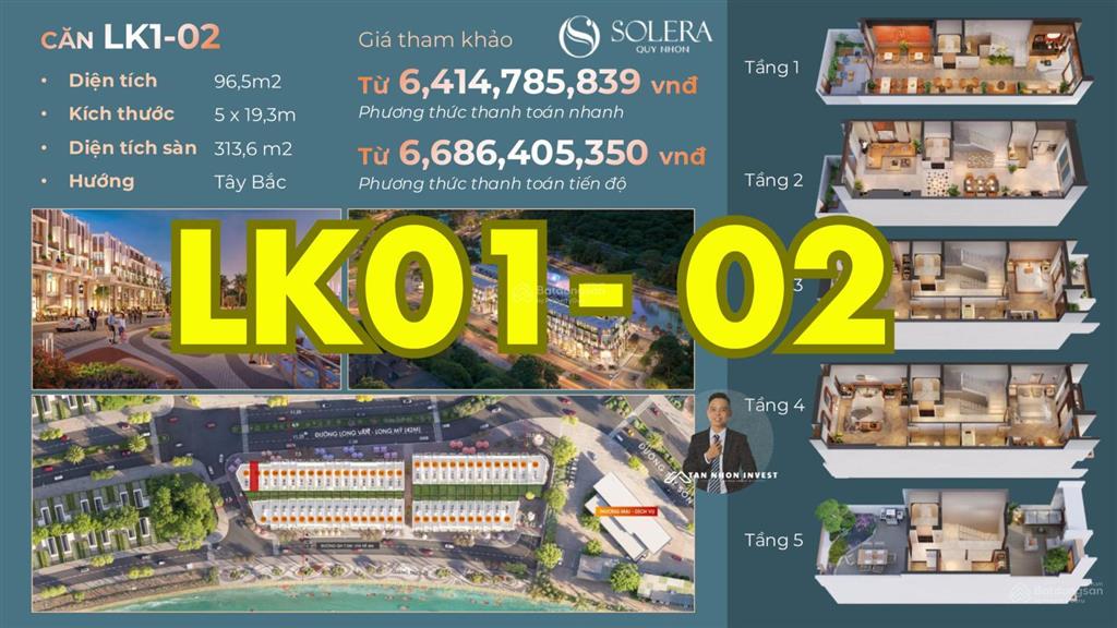 "duy nhất k0102" giá đầu tư tốt nhất dự án solera quy nhơn cập nhật tháng 11/2025