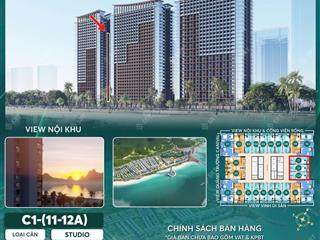 Căn hộ studio 33m² view vịnh hạ long, dự án sun centro town hạ long, cơ hội đầu tư sinh lời cao