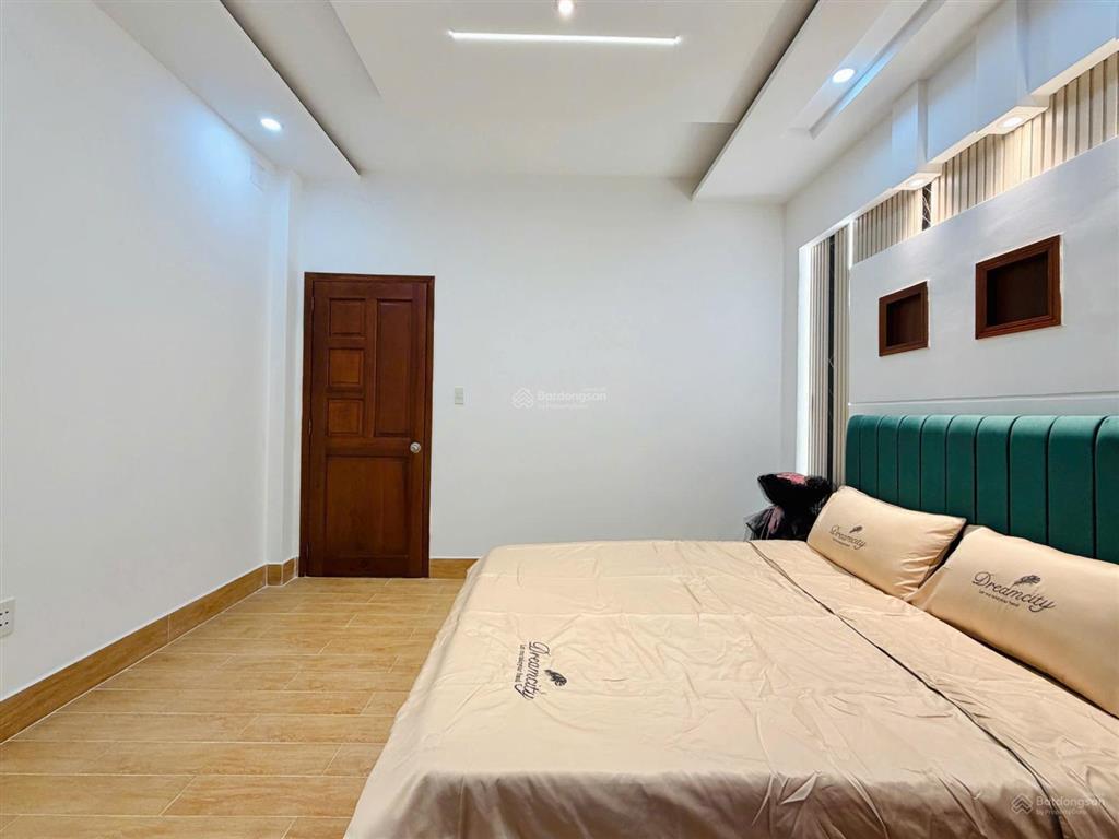 Nhà 4 lầu mới ở liền hxh đs 30 ngay chợ an nhơn p6, 4mx13.5m = 54m2 giảm còn 8,65 tỷ