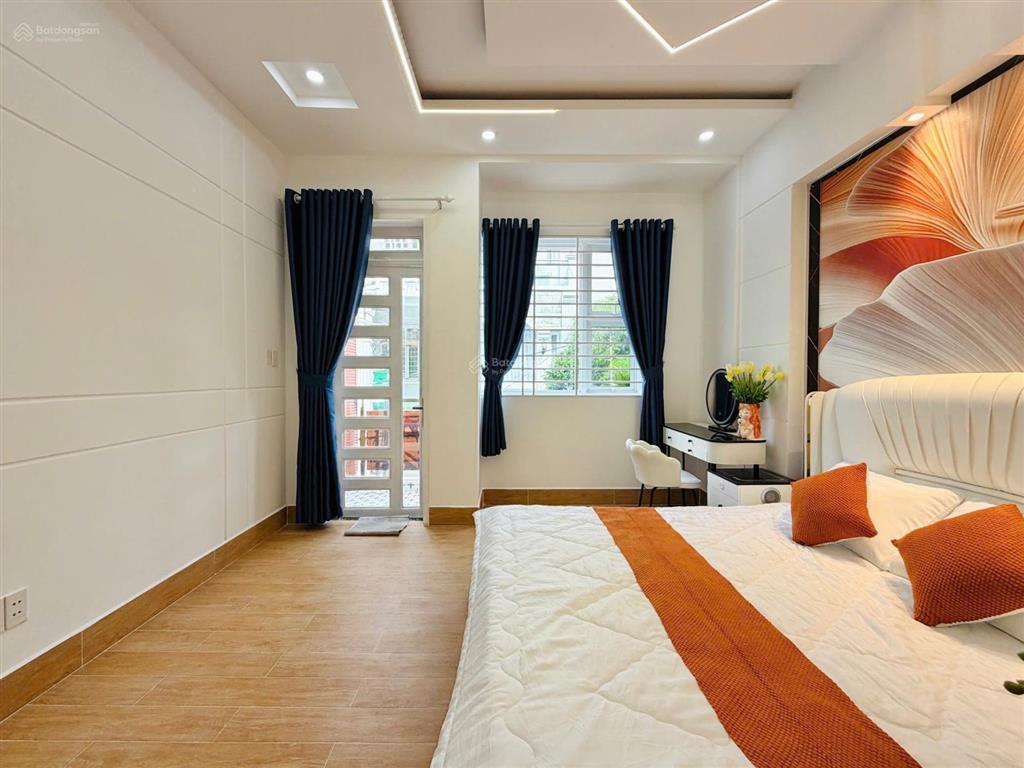 Nhà 4 lầu mới ở liền hxh đs 30 ngay chợ an nhơn p6, 4mx13.5m = 54m2 giảm còn 8,65 tỷ