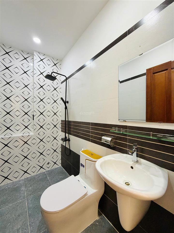 Nhà 4 lầu mới ở liền hxh đs 30 ngay chợ an nhơn p6, 4mx13.5m = 54m2 giảm còn 8,65 tỷ