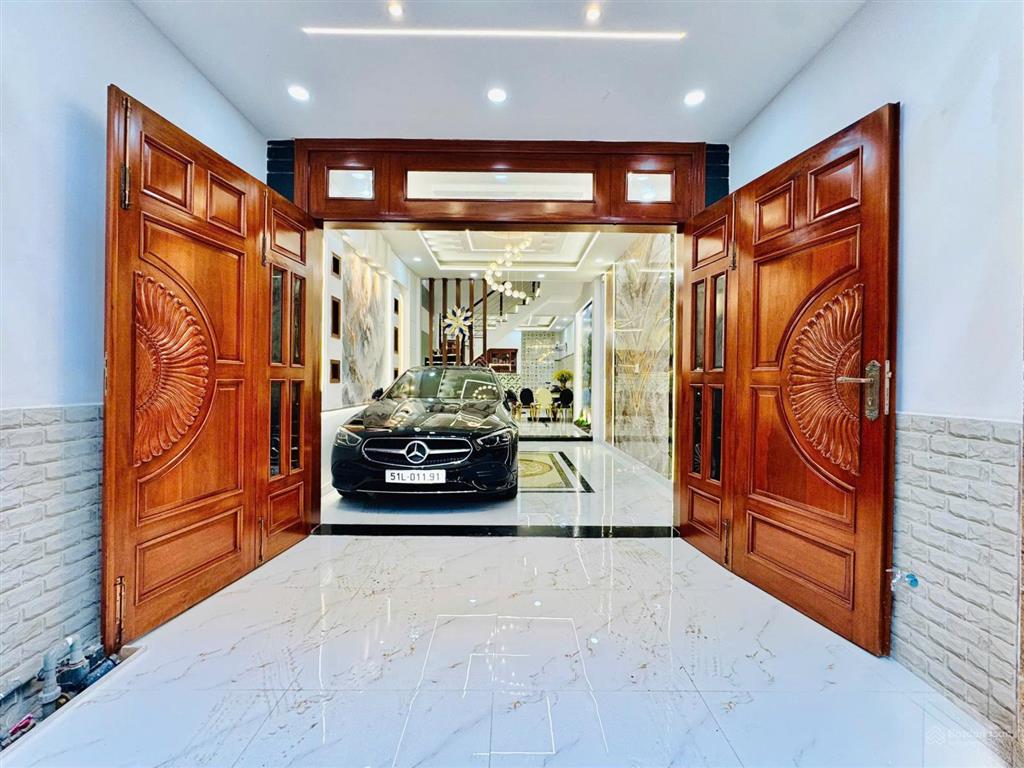 Nhà 4 lầu mới ở liền hxh đs 30 ngay chợ an nhơn p6, 4mx13.5m = 54m2 giảm còn 8,65 tỷ