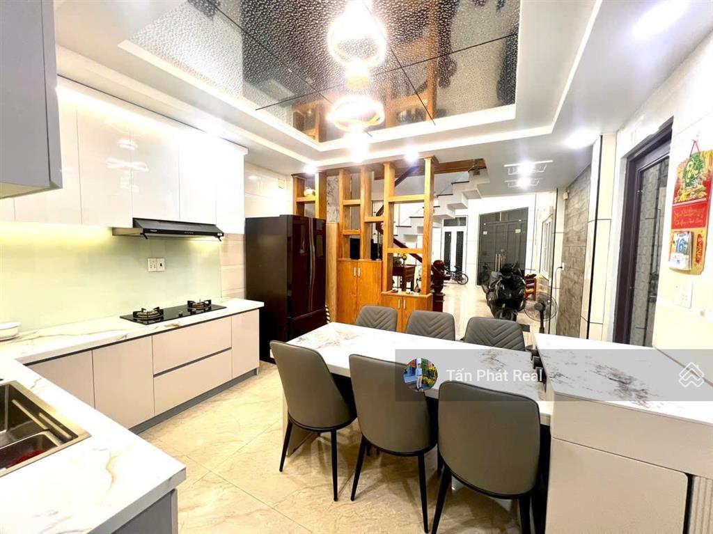 Hot! hxh 4 lầu mới ở liền, 102 lê văn thọ, cv làng hoa cn 76.7m2=4mx16m nh 5,7m, giảm còn 8,8 tỷ
