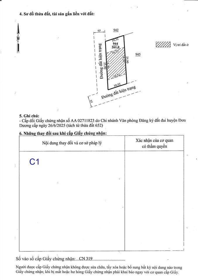 Đất 2 mặt tiền 10m thị trấn thạnh mỹ,lâm đồng, 1,3 tỷ, 261 m2, view đẹp, chính chủ