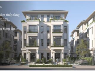 Biệt thự song lập  cư dân tinh hoa tại alluvia city giá 125tr/m2