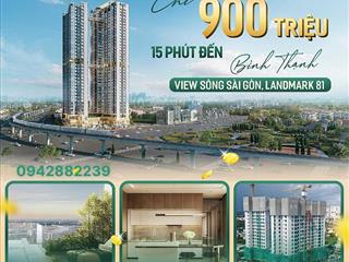 Căn hộ the emerald 68 căn hộ mặt tiền ql13 view sông sài gòn chiết khấu đến 22% tặng 5 chỉ vàng