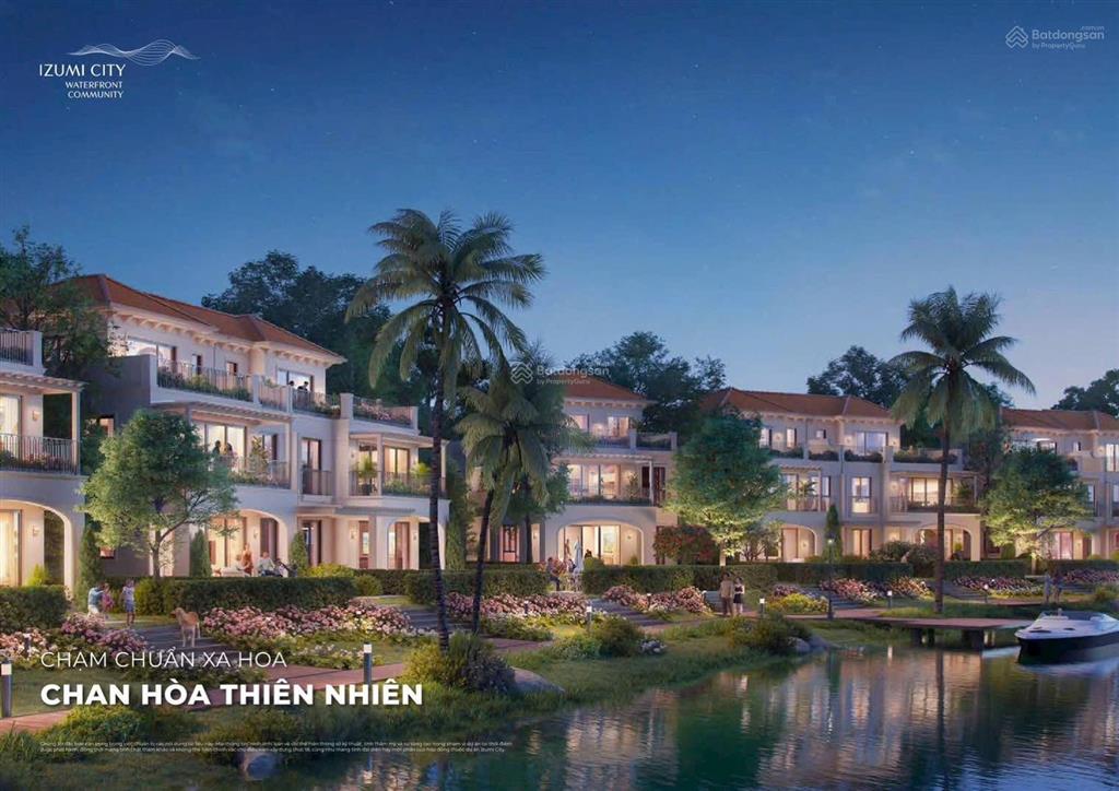 Izumi city đón đầu hạ tầng cầu nối vinhomes tp hcm chỉ 7,6 tỷ/căn nhà phố 1 trệt 2 lầu đẳng cấp