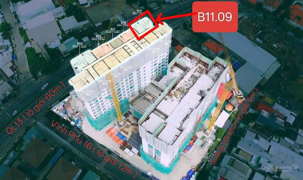 Chuyển nhượng giá tốt cho căn 3pn/87,5m2 the emerald 68 mặt tiền ql13 view landmark 81 sông sg