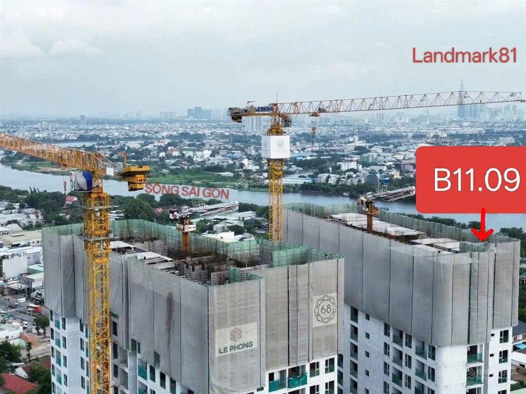 Chuyển nhượng giá tốt cho căn 3pn/87,5m2 the emerald 68 mặt tiền ql13 view landmark 81 sông sg