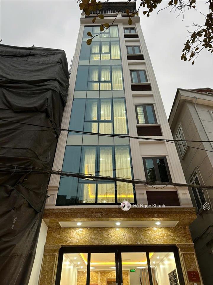 Toà building lô góc phố nguyễn cơ thạch 55m², mt 5m 8 tầng dân xây mới đẹp long lanh thang máy