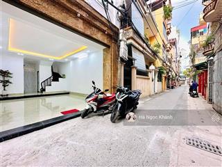 (giảm sốc 1 tỷ) 58m², mt 4,2m  phân lô tố hữu  4t đẹp long lanh  ô tô tránh  2 thoáng